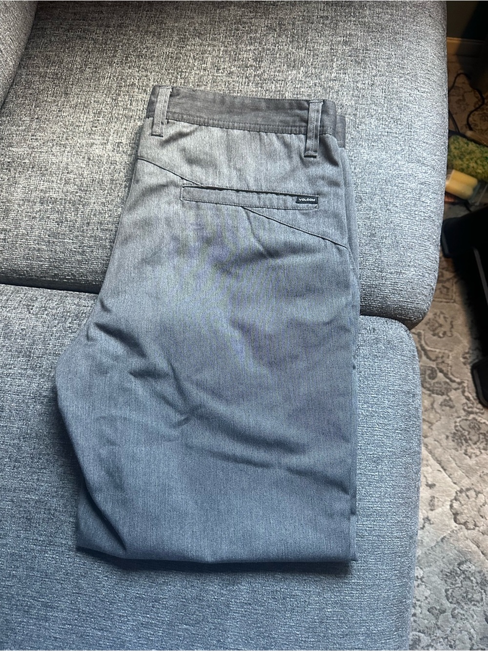 Volcom Men's Gray Chino Pants